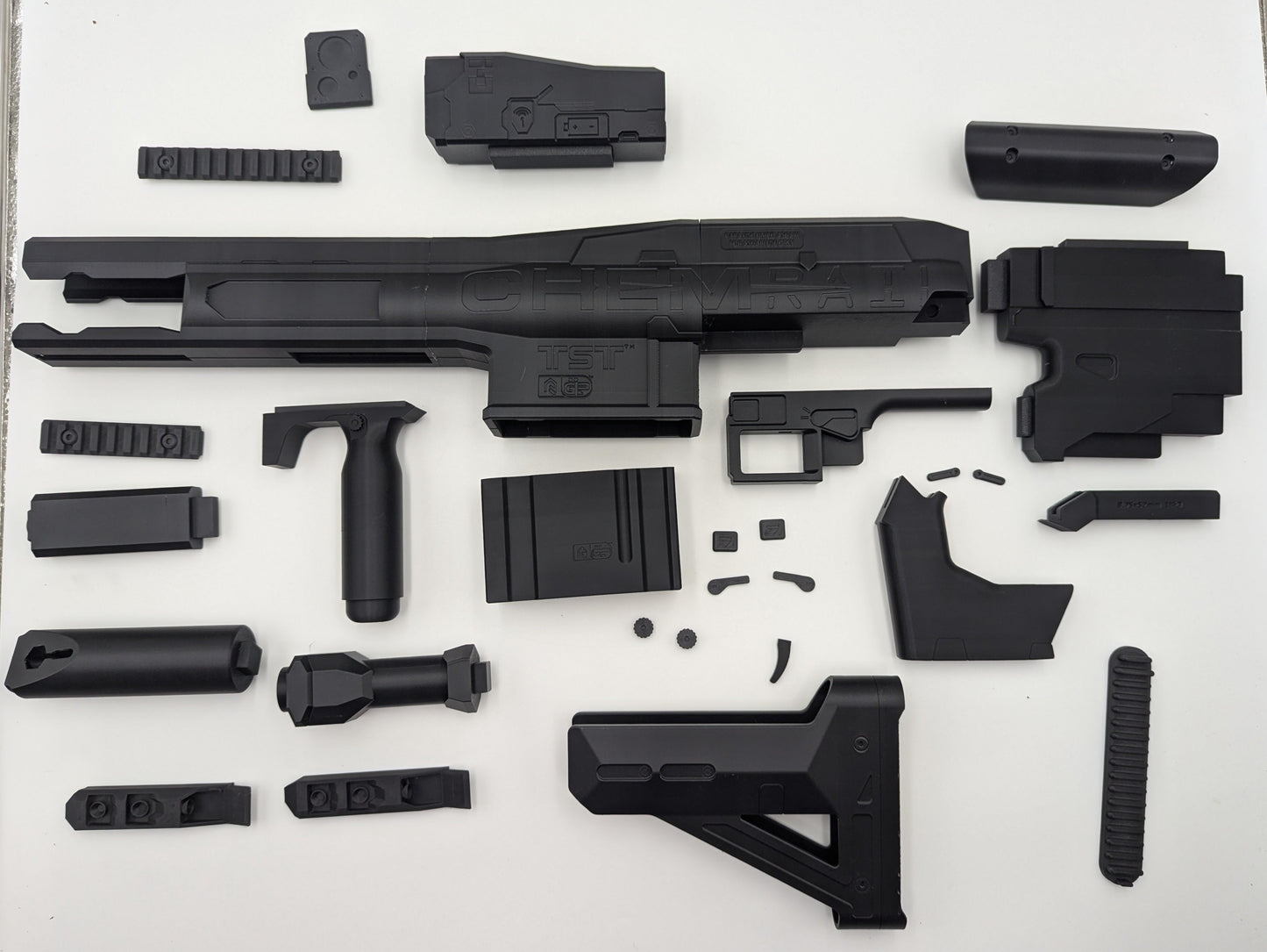 Elysium Chemrail - 3D Printed Kit